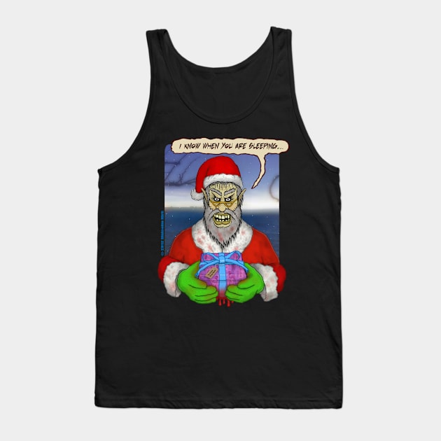 Evil Santa Tank Top by MalcolmKirk